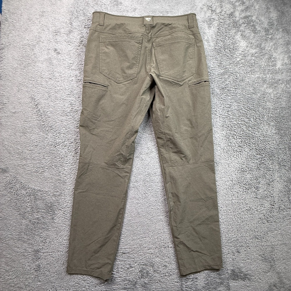 KUHL Deceptr Pants Mens 32x32 Sage Green Hiking Outdoor Stretch TuffLite Nylon